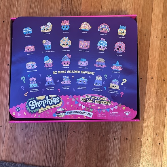 24 rare shopkins set 6 never released - Picture 2 of 3